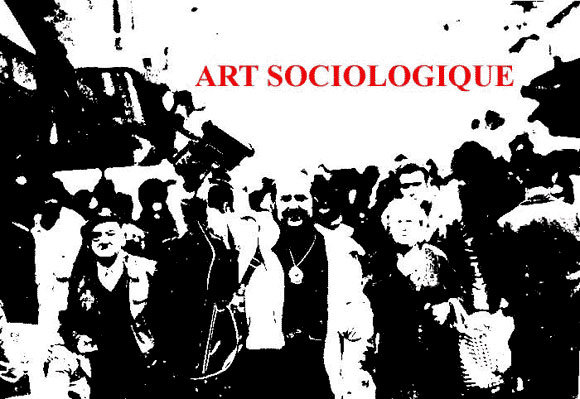 1-Art sociologique, action de rue vido, Fred Forest, Paris 1967
