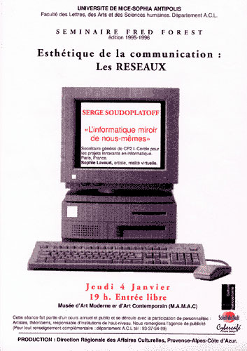 59. Seminrio Esttico da comunicao, 4 de janeiro de 1996.