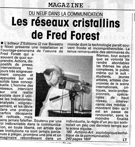 61. Artigo La Tribune n1215, 24 de fevereiro de 1995.
